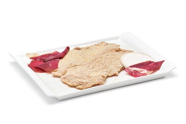 Cachopo de Ternera con Cecina y Queso de Cabra